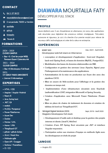CV Preview